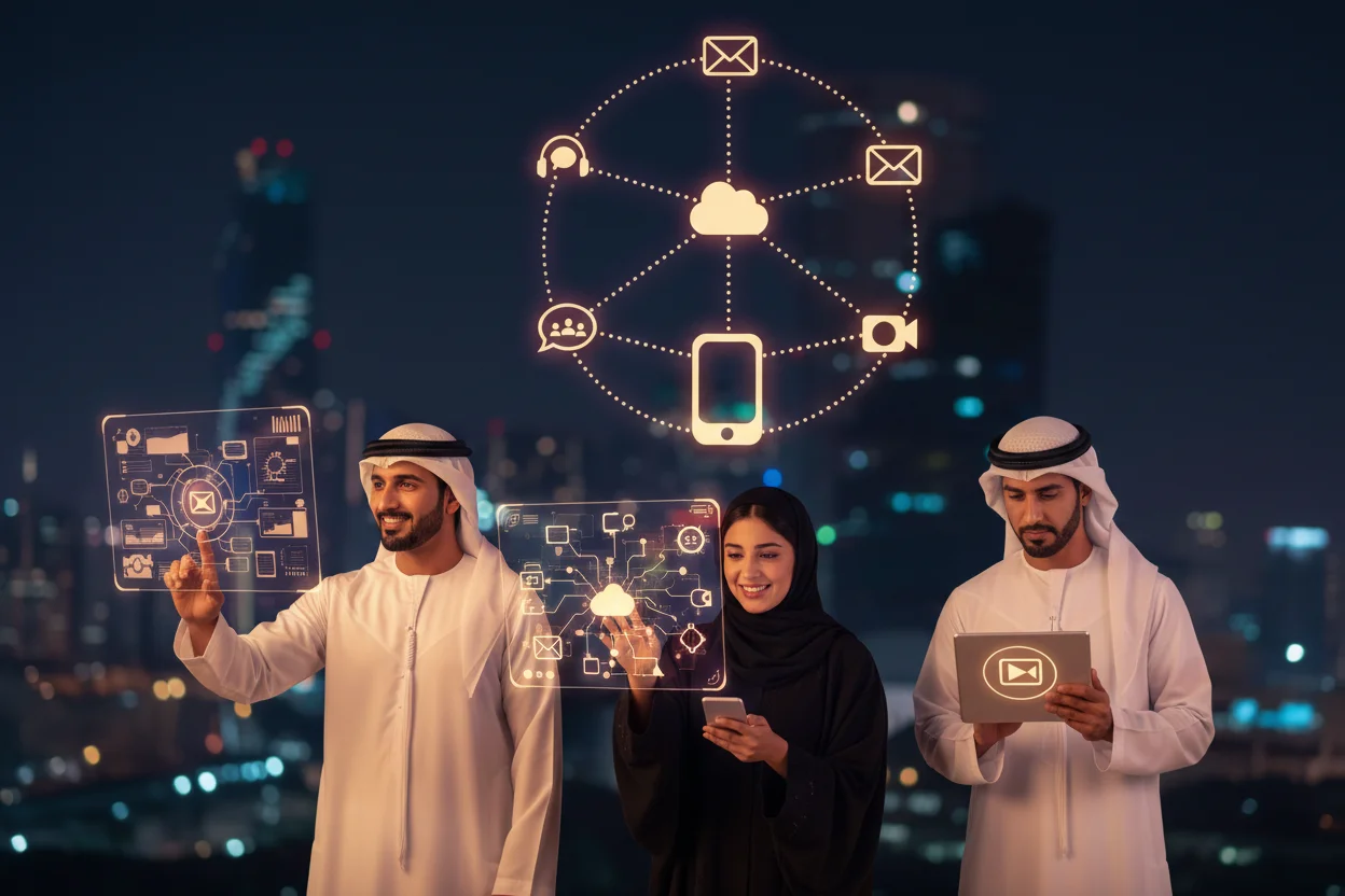 solutions for telecommunications industry in UAE