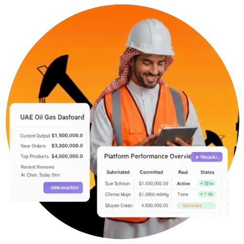 oil and gas IT solutions UAE